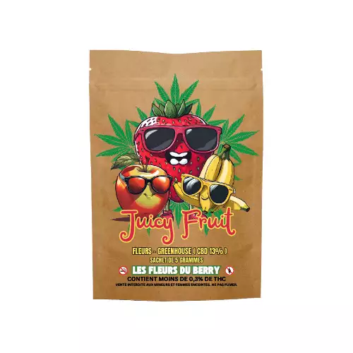 JUICY FRUIT - À PARTIR DE 4€ LE GR - 13% CBD