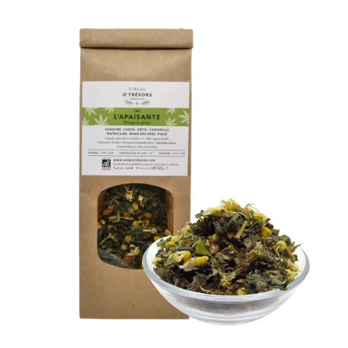 TISANE CBD L' APAISANTE - SACHET DE 25GR